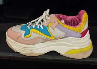 Sneakers Donna OVYE' Pelle e Tessuto