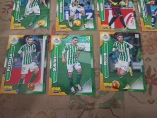 11 Cromos Real Betis 2016-2017 MGK
