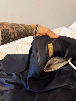 Completo Sartoriale Uomo Blu Marine Taglia M