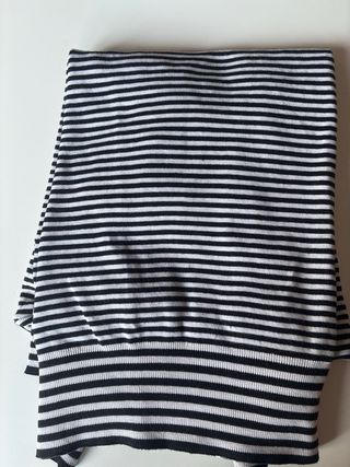 Jersey cuello alto rayas marca, L/34 pero talla M