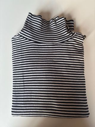 Jersey cuello alto rayas marca, L/34 pero talla M