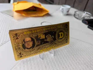 5 Banconote DOGE Coin Oro Collezionabili