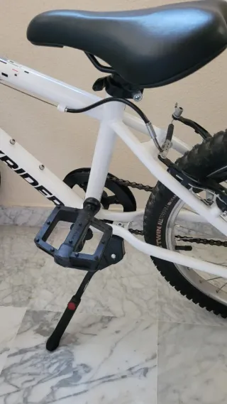 Bicicleta Rockrider 20 blanca