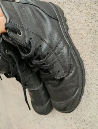 Scarpe Palladium in pelle nere