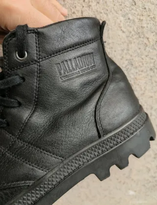 Scarpe Palladium in pelle nere