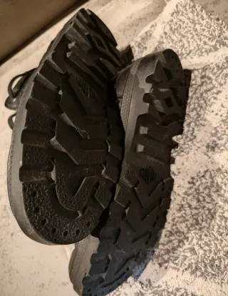 Scarpe Palladium in pelle nere