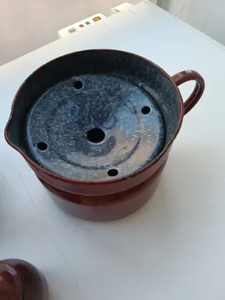 Juego de Cacerolas Metálicas Marrones