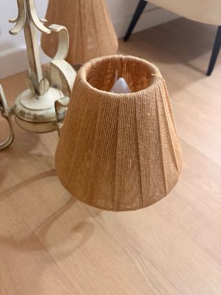 Lámpara de techo rústica