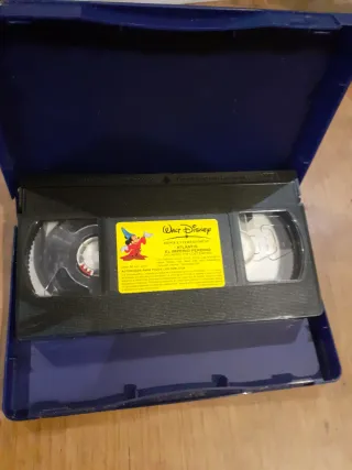 Lote 4 Películas VHS Disney Clásicos Español