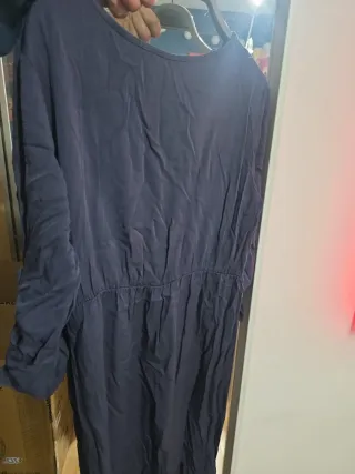 Vestido azul Lefties Talla M