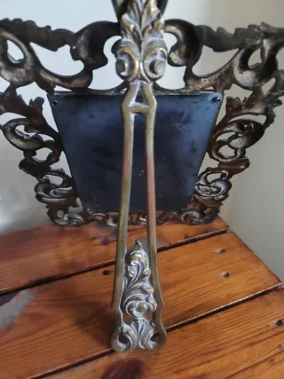 Marco antiguo bronce