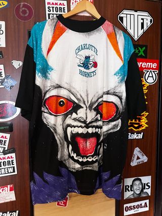 T-shirt Charlotte Hornets NBA Vintage XL