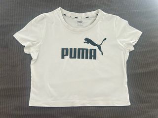Camiseta Puma Blanca Manga Corta