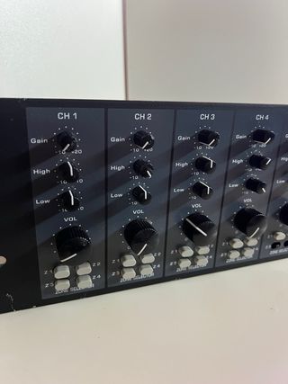 RACK MIXER SWISONIC ZM 4 MEZCLADOR