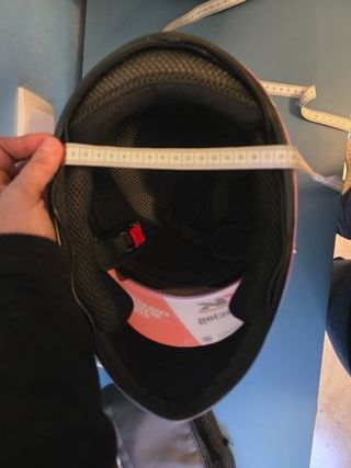 Casco integral moto rosa