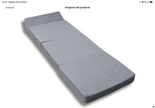 Colchón plegable para camper