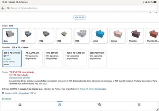 Colchón plegable para camper