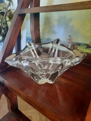 Cenicero de cristal pesado