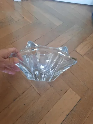 Cenicero de cristal pesado