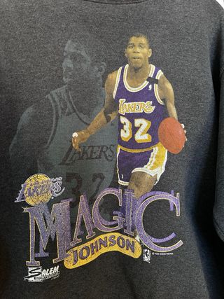 Felpa Vintage Salem Sportswear Magic Johnson NBA