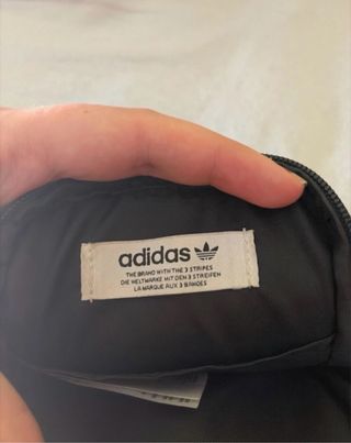 Riñonera Adidas Negra