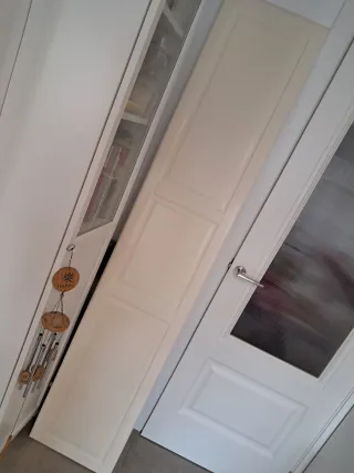 Puerta armario Ikea blanca 40x200cm