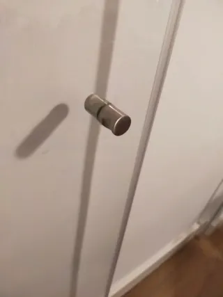 Puerta de cristal templado