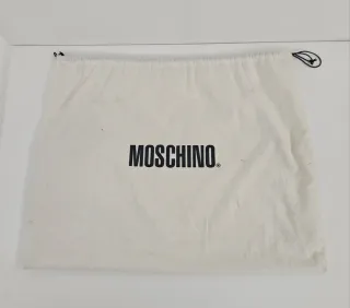 Borsa a spalla Moschino beige