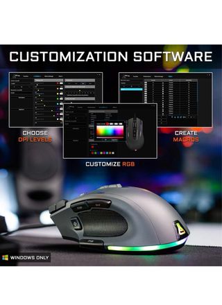 Mouse Gaming G-LAB Kult Nitrogen Core RGB