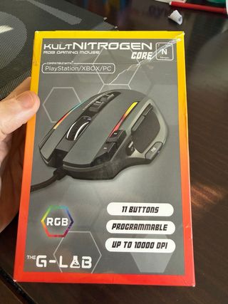 Mouse Gaming G-LAB Kult Nitrogen Core RGB