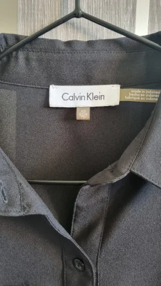Camisa Calvin Klein Negra Talla XS