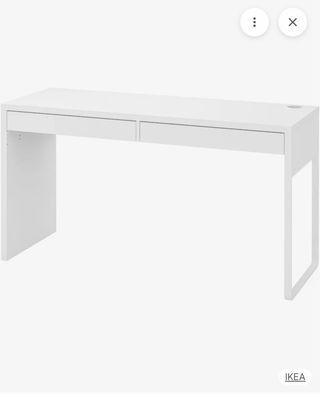 Escritorio MICKE blanco 142x50 cm