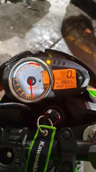 Kawasaki Z 1000 2009 ACCIDENTADA