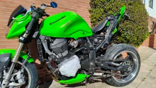 Kawasaki Z 1000 2009 ACCIDENTADA