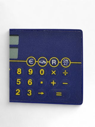 Mini Calculadora Cartão EURO Slim