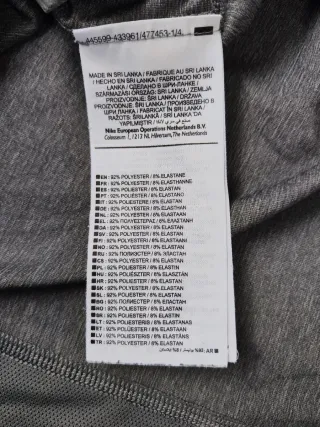 Nike Pro T-shirt tecnica uomo | Taglia M | Grigio