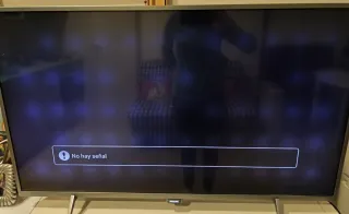 TV Philips 43 con fallo de iluminación