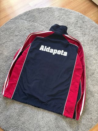 Chaqueta Vintage Retro Streetwear Azul Marino