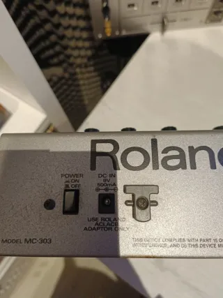 Roland MC-303 Groovebox NÃO FUNCIONA