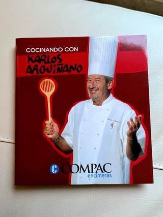 Libro COCINA: Cocinando con Karlos Arguiñano.