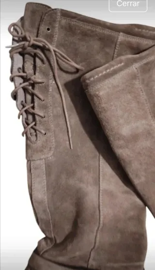 Botas piel Nero giardini made Italia