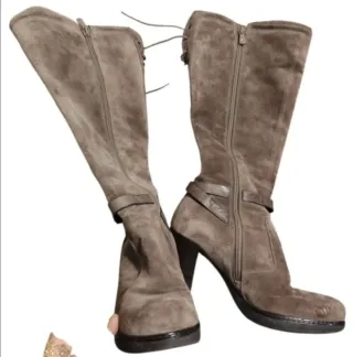 Botas piel Nero giardini made Italia