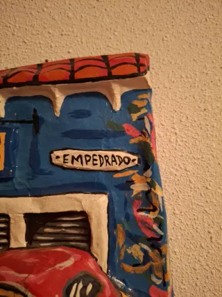 Marco 3D Coche y Bodeguita