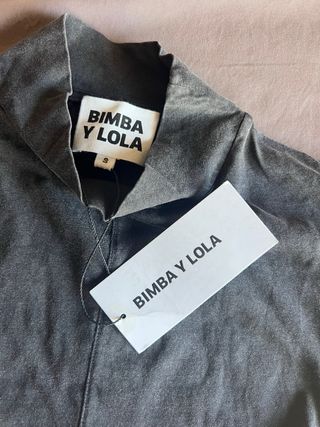 Camiseta BIMBA Y LOLA gris talla S