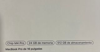 MacBook Pro 16 24GB RAM 512GB