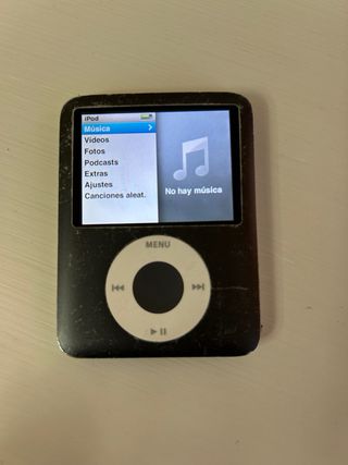 iPod Nano 3ª Gen Gris Batería CAMBIADA y 8 Gb!!!