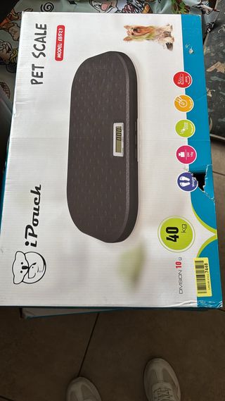 Báscula para mascotas iPouch
