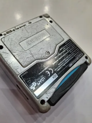 Nintendo Advance SP Tribal Plata
