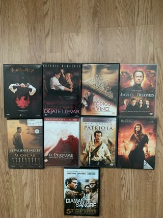 Lote 9 Películas DVD Variadas