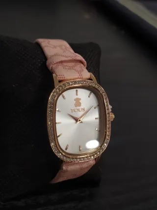 Reloj Tous Dorado y Rosa con Circonitas